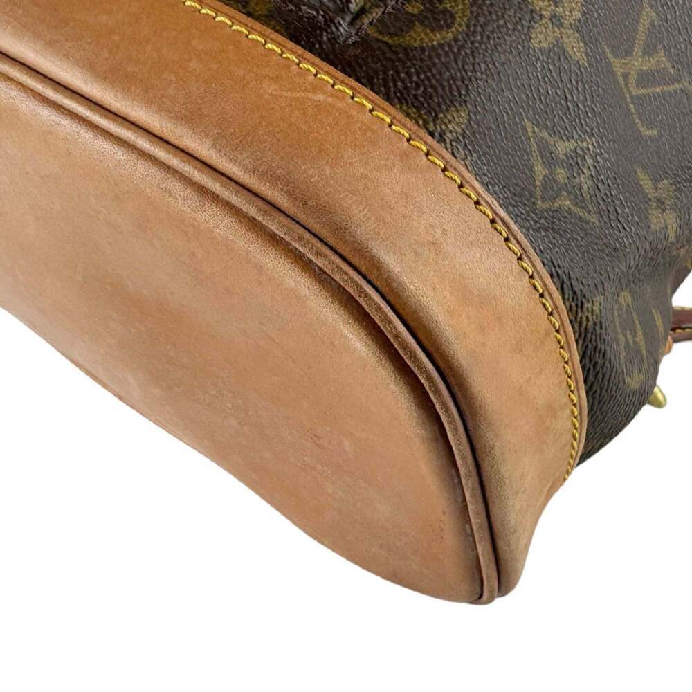 LOUIS VUITTON Brown Monogram Canvas Backpack - Picture 9 of 13